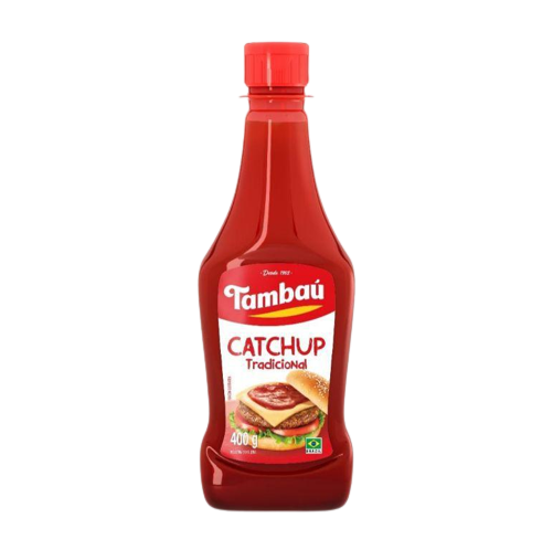 CATCHUP TRADICIONAL PET 400G TAMBAU CX C/24