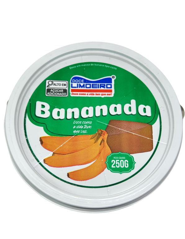 DOCE POLE BANANA 250G LIMOEIRO Cx C/30