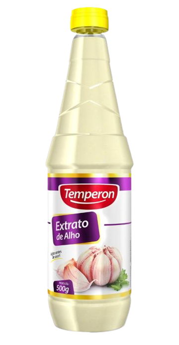 EXTRATO DE ALHO 500G Temperon Cx C/12