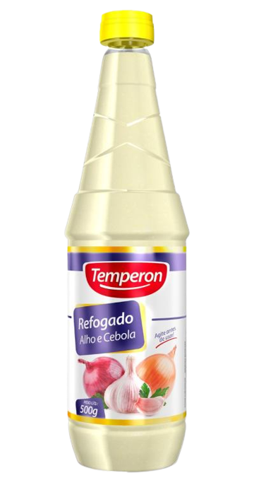 REFOGADO DE ALHO E CEBOLA 500G Temperon CX C/12
