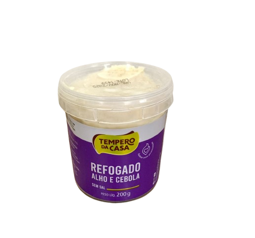 ALHO REFOGADO 200G Tempero da casa CX C/12