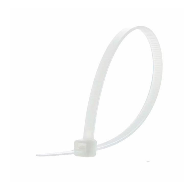 ABRACADEIRA PLASTICA BRANCA (LACA GATO) 3,5 X 140 - PCT C/100 PCS
