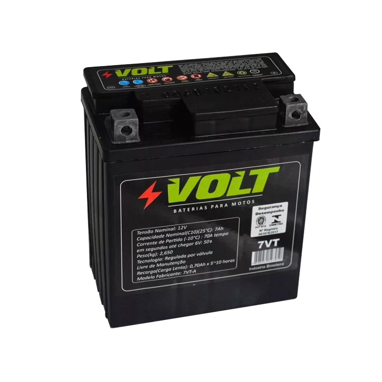 ACUMULADOR ELETRICO 7VT (TWISTER) VOLT