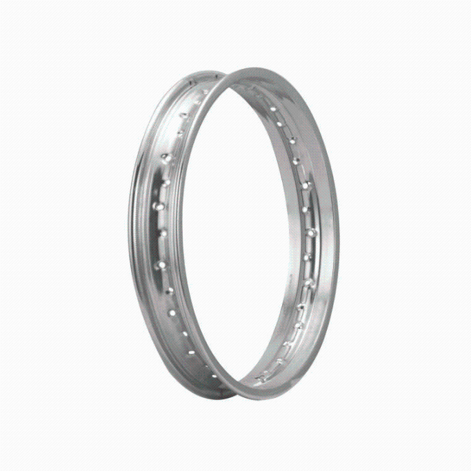 ARO DE RODA 18X160 DIANTEIRO CG 125/TITAN 150/YAMAHA 125/135 (CROMADO) .