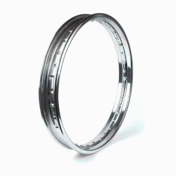 ARO DE RODA 18X160 DIANTEIRO CG 125/TITAN 150/YAMAHA 125/135 (CROMADO).