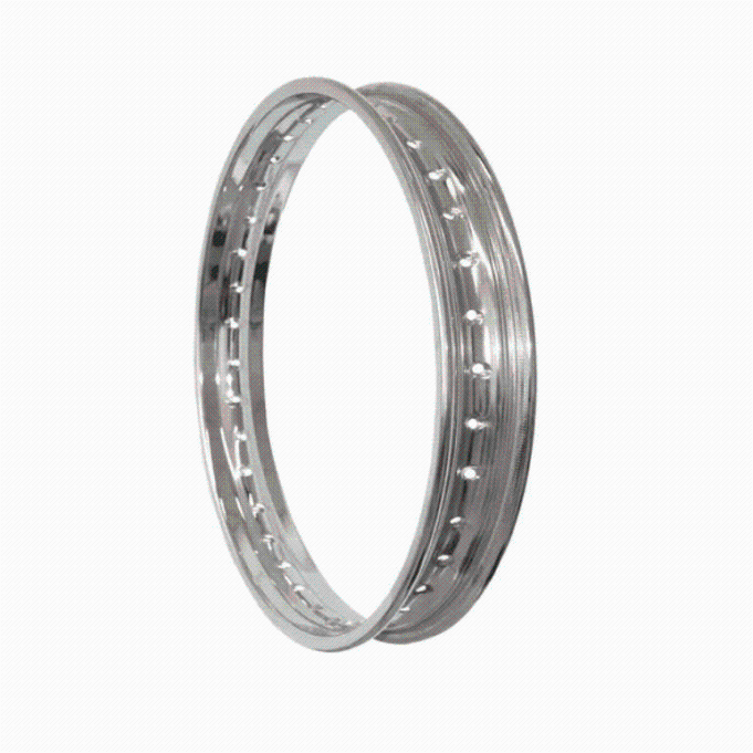 ARO DE RODA 18X185 TRASEIRO CG 125/TITAN 150/TURUNA/AGR/YAMAHA 125/135 (CROMADO) .