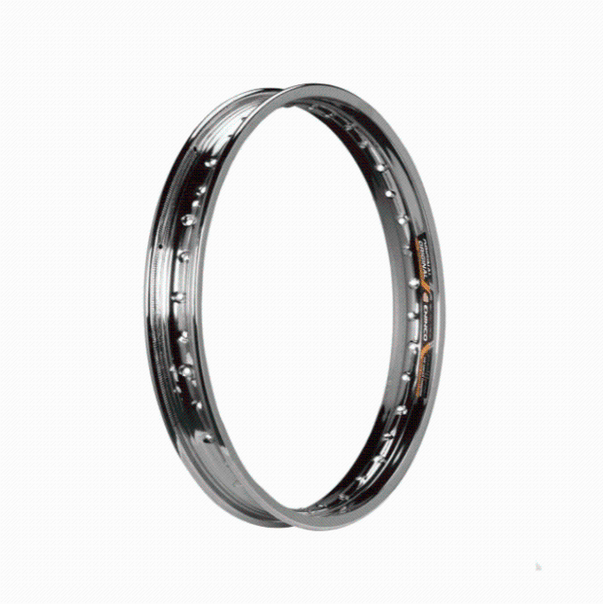 ARO DE RODA 19X185 DIANTEIRO NXR BROS 125/150/160/XRE 190/VIRAGO 250/CROSSER (CROMADO)