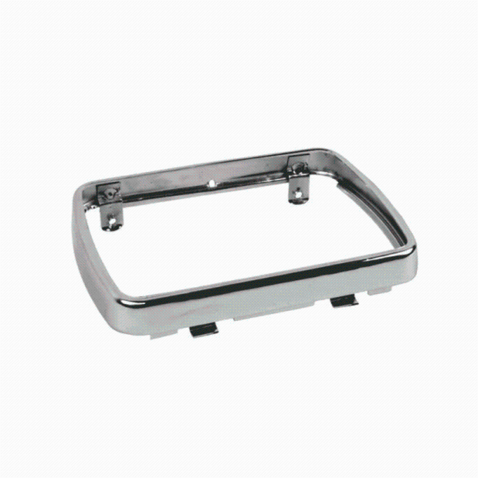ARO FAROL CG 125 83-88/TITAN 125 95-99 RETANGULAR (CROMADO - FERRO)