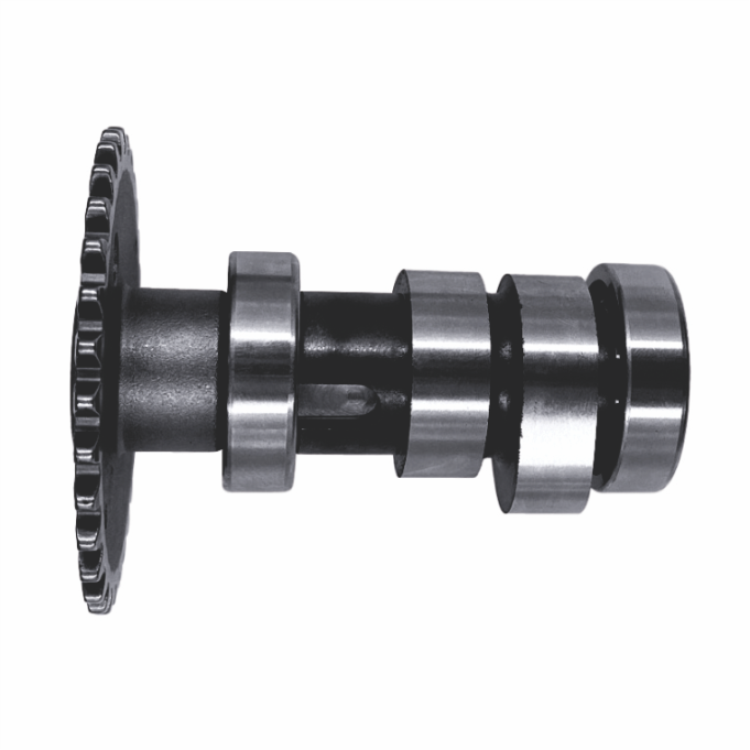 ARVORE COMANDO VALVULA SUZUKI BURGMAN 125 06-11 (C/2 ROLAMENTOS)