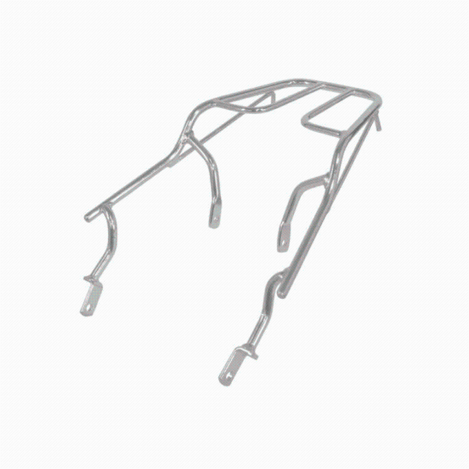 BAGAGEIRO MACICO BIZ 125 11/BIZ 110 16 (CROMADO) CF-BA110HC