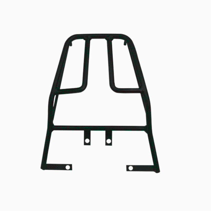 BAGAGEIRO MACICO CBX 250 TWISTER 01-08 PRETO 3012