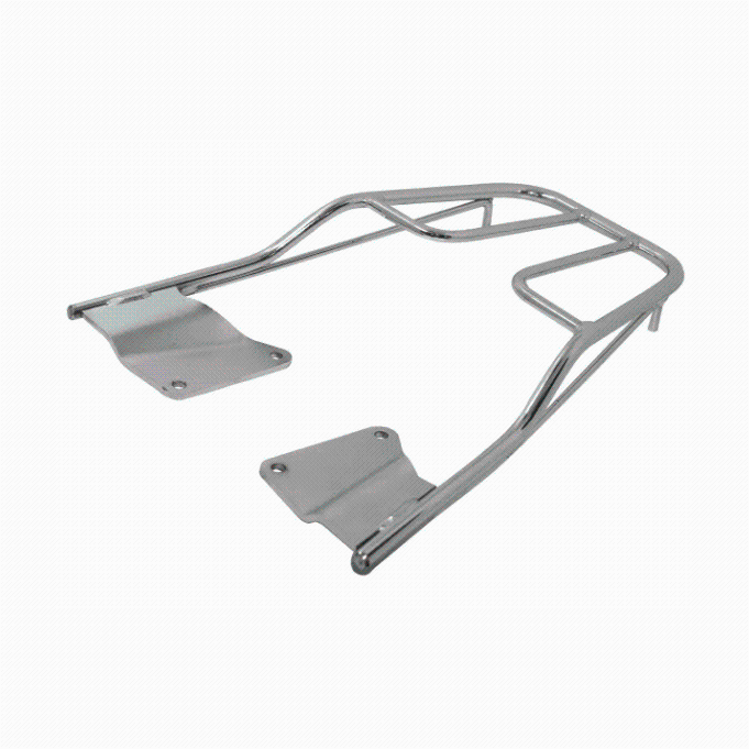 BAGAGEIRO MACICO CG 160 TITAN 16/19 EX (CROMADO) CF-BA162HC