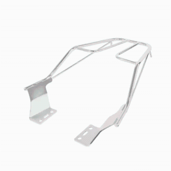 BAGAGEIRO MACICO FAZER 150 17-22/ FACTOR 125-150 17-22 (CROMADO) CF-BA177YC