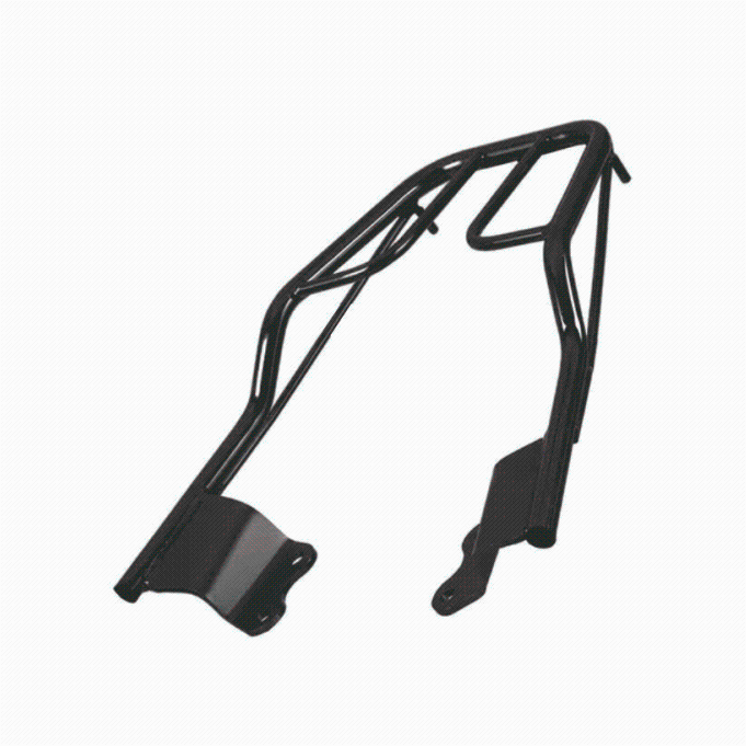 BAGAGEIRO MACICO FAZER 150 17-22/ FACTOR 125-150 17-22 (PRETO) CF-BA177YP