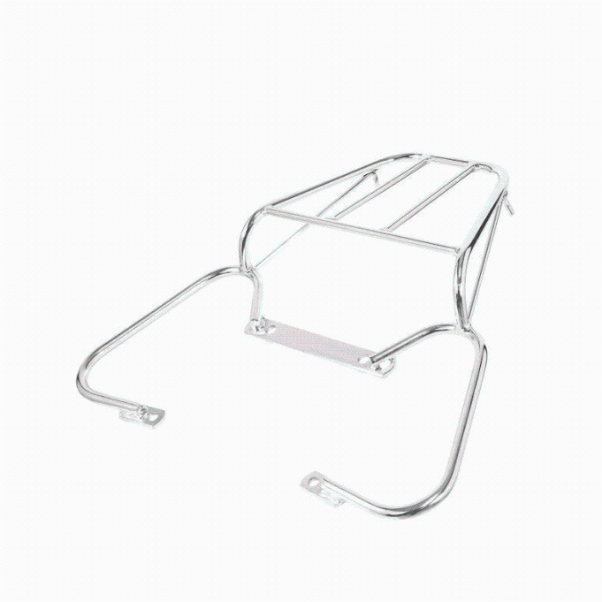 BAGAGEIRO MACICO NX FALCON 400 (CROMADO) CF-BA48HC