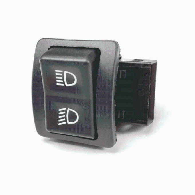 BOTAO INTERRUPTOR LUZ (FAROL) ALTO/BAIXO BIZ 100 98-15/BIZ 125 06-17/BIZ 110I 16-17