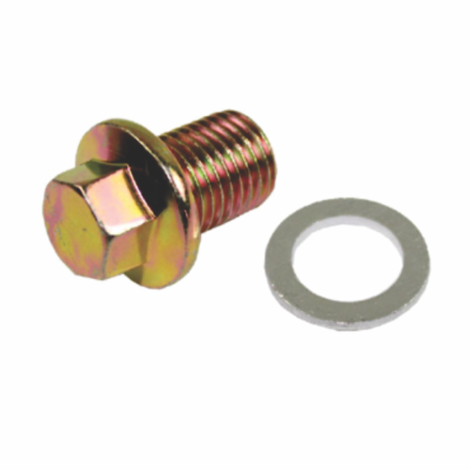 BUJAO OLEO CARTER 13MM C/ARRUELA VEDACAO TITAN 150-160/BIZ 100-110I-125/BROS 125-150- PCT 5