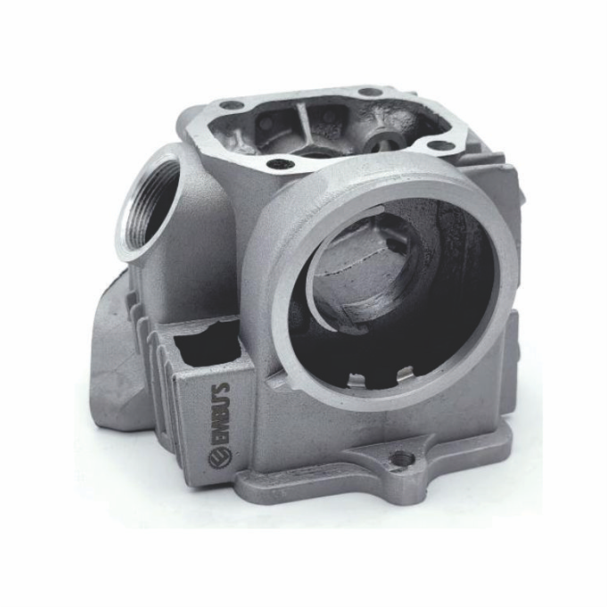 CABECOTE DO MOTOR SHINERAY TRAXX 50CC (C/ GUIAS)