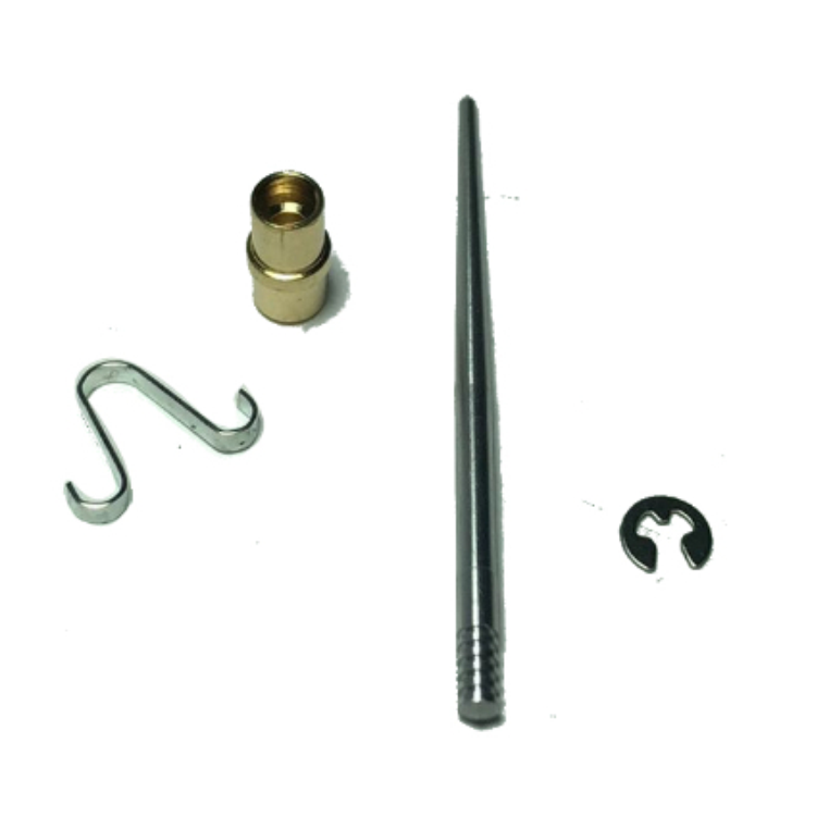 KIT AGULHA DO PISTONETE C/ SEDE CARBURADOR TITAN 125 94-99/TODAY 125 92-94/XLR 125 97-02