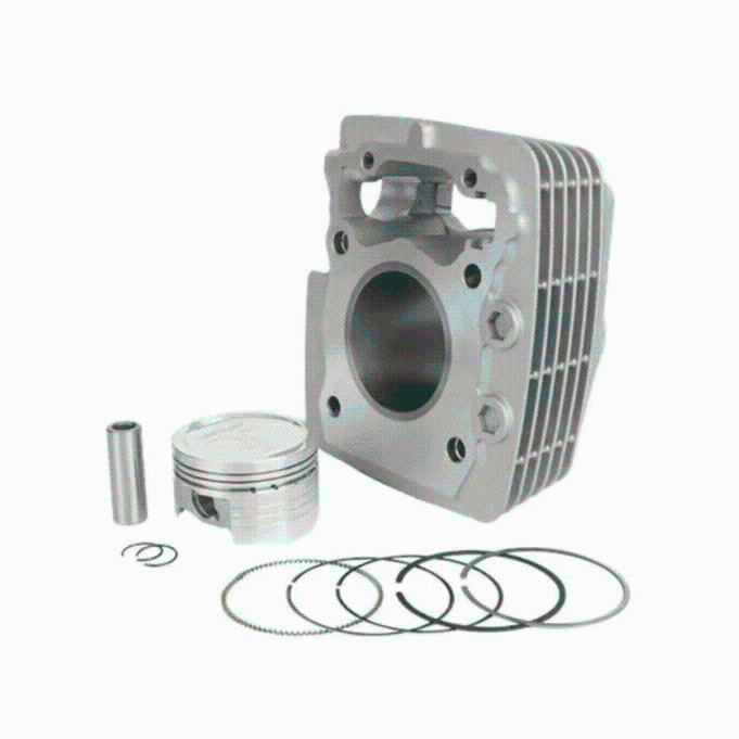KIT MOTOR CILINDRO PISTAO E ANEIS CG FAN 125 09-15/BROS 125 13-18 .