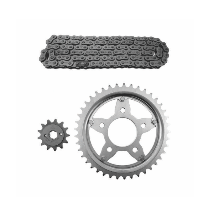 KIT TRANSMISSAO CBX 200 STRADA (41D-13D/520H-104L) DUAS ALMAS