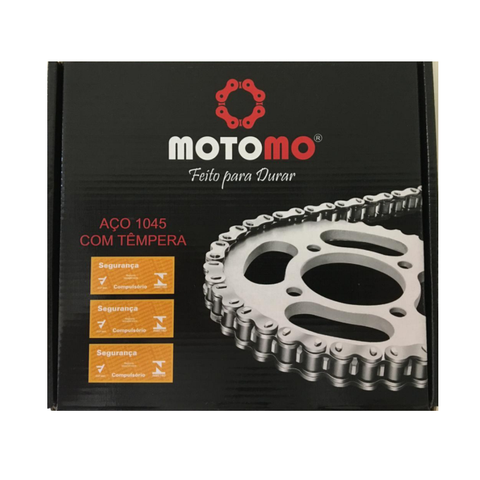 KIT TRANSMISSAO TITAN 99 (43D-14D/428H-116L) MOTOMO