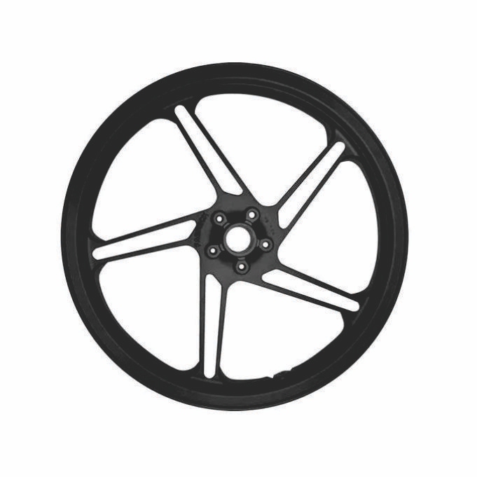 RODA DE LIGA TITAN 150/TITAN 160 MOD. 5 PALITOS (DISCO) PRETA