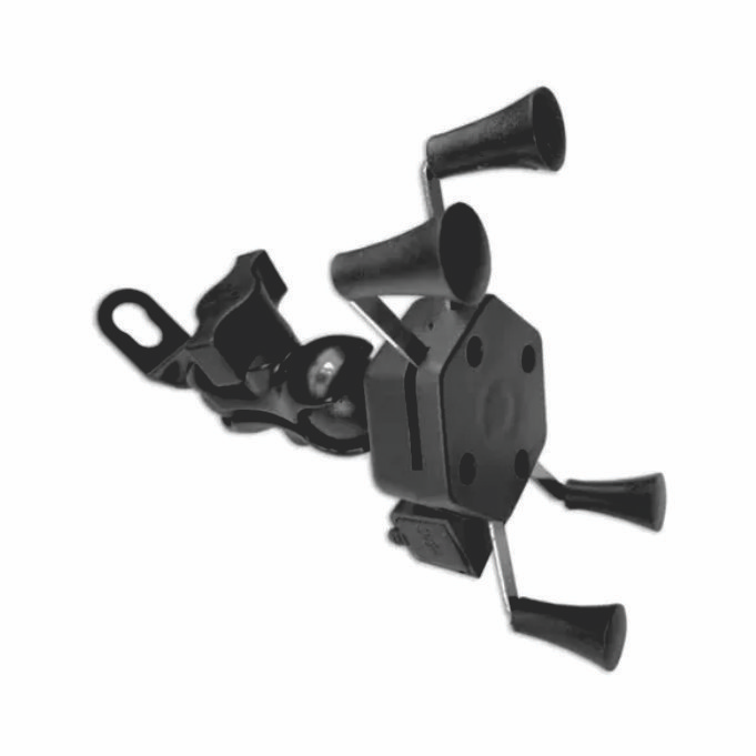 SUPORTE CELULAR P/ MOTOS COM CARREGADOR USB