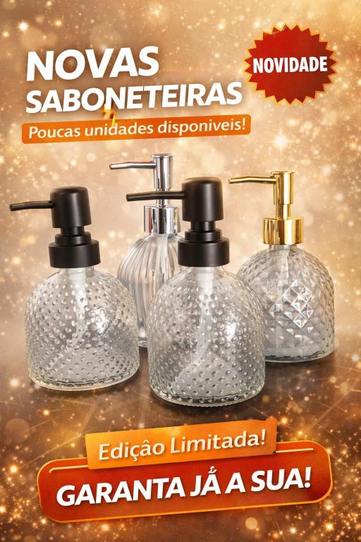 SABONETEIRA VIDRO