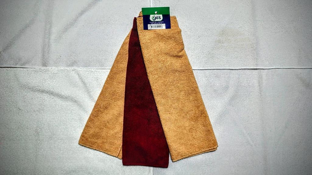 KIT TOALHA 40X40 (3 PEÇAS)