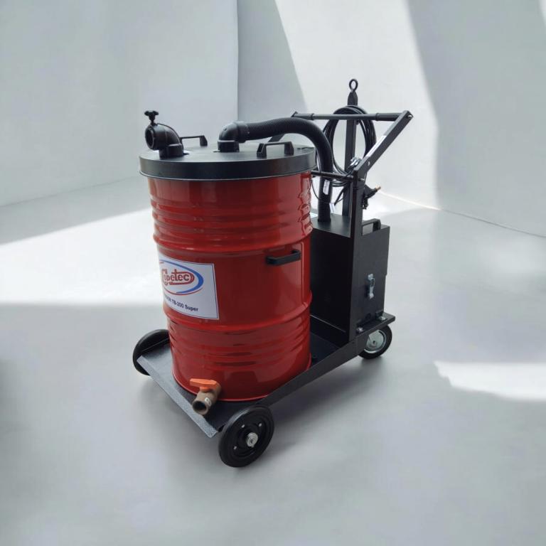 Aspirador Industrial Tambor 200 litros Copetec 2800 watts bifásico