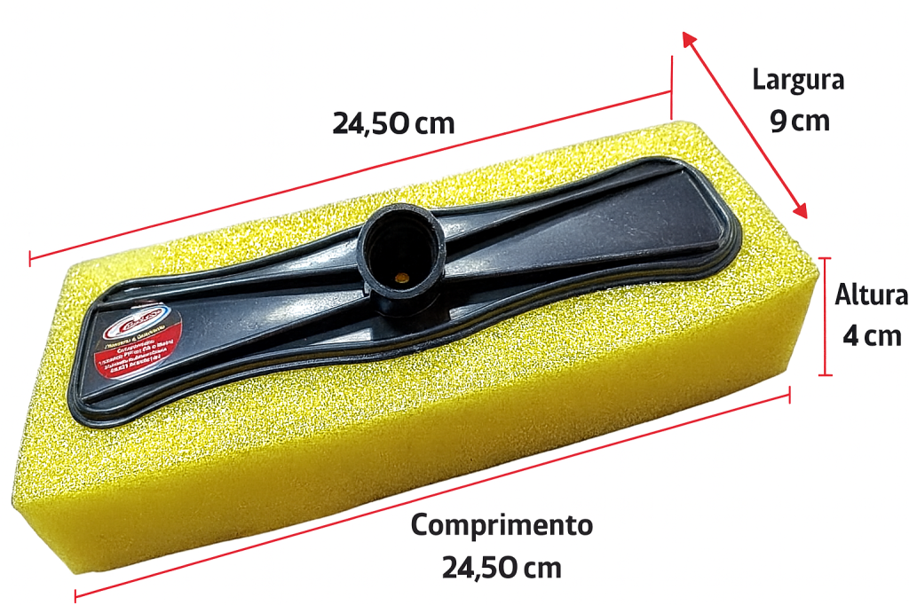 limpa azulejo espuma com fibra sem cabo