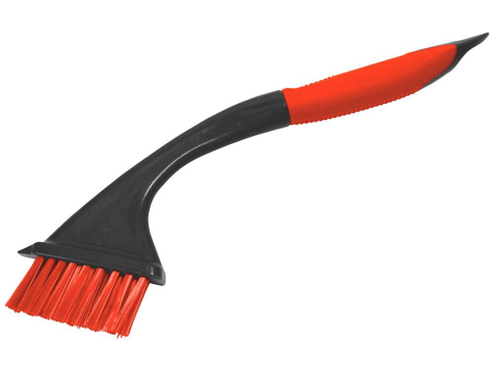 Escova Limpa Cantos Vermelho/ Cinzacabo emborrachado