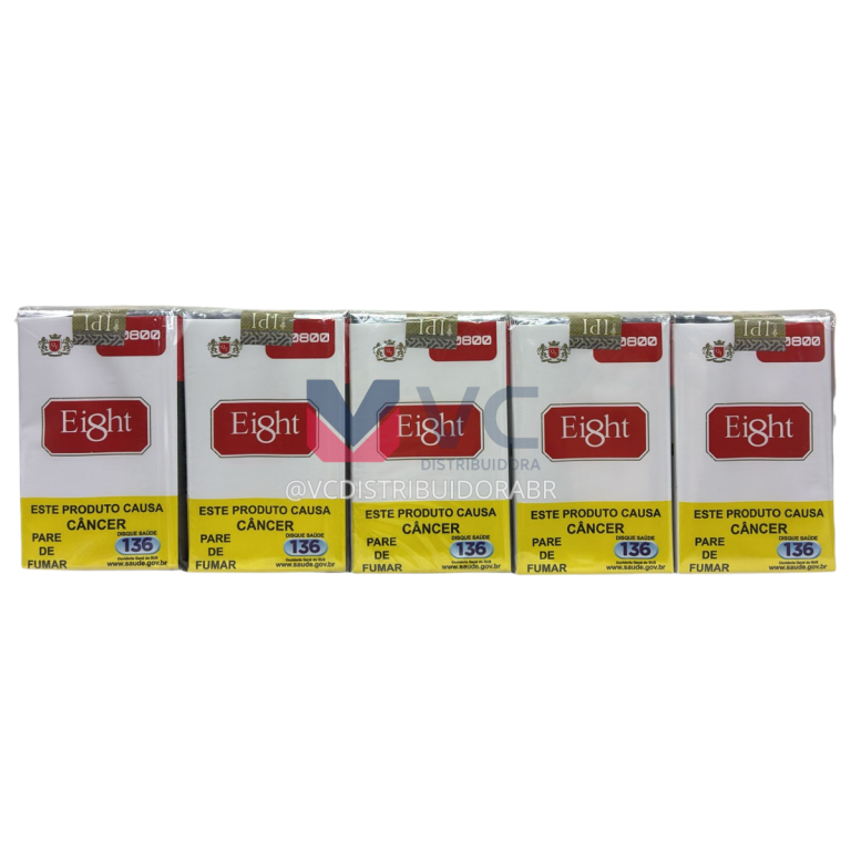 EI8HT 0800 VERMELHO MAÇO PCT/10 X20 - QUALITY