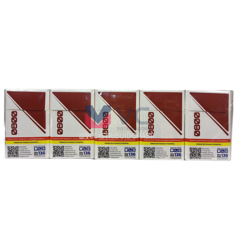 0800 VERMELHO BOX PCT/10 X20