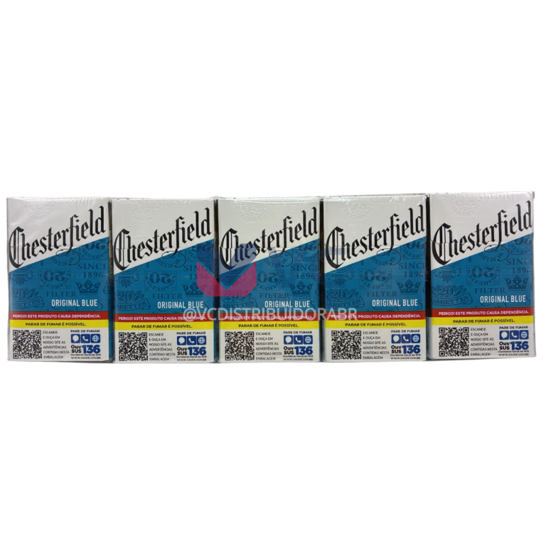 CHESTERFIELD ORIGINAL AZUL PCT/10 X 20 - PMB