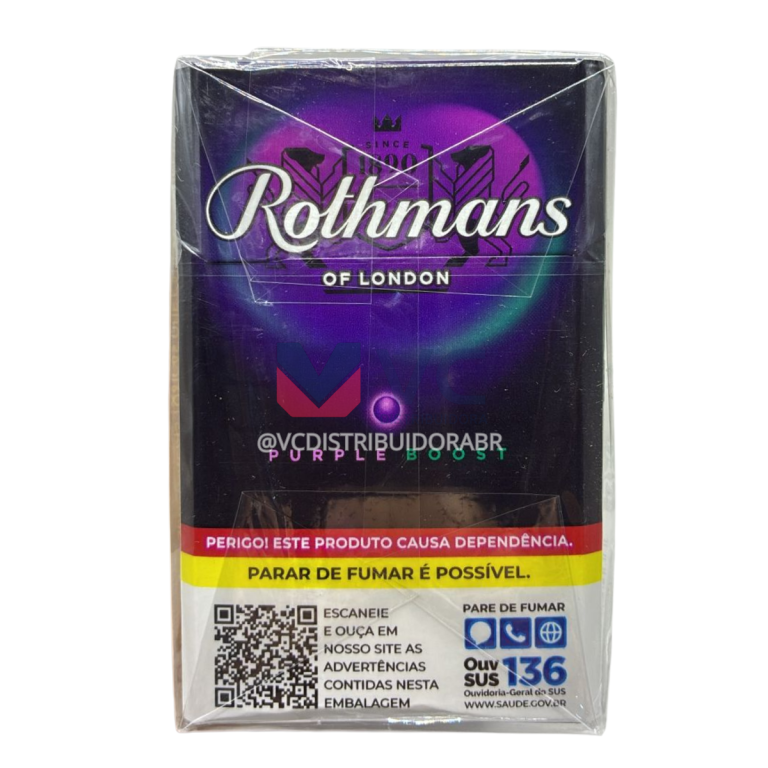 ROTHMANS BOOST PURPLE PCT/10 X 20 - BAT