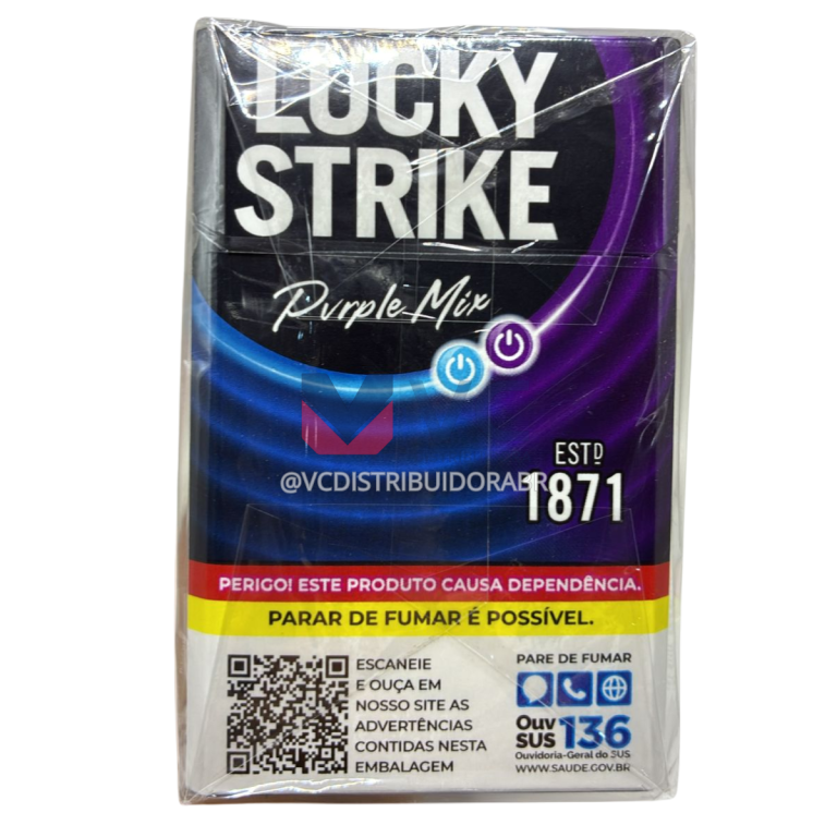 LUCKY STRIKE MIX PURPLE PCT/10 X 20 - BAT
