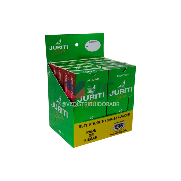 PALHEIRO JURITI SLIM MENTA DISPLAY/10 X20