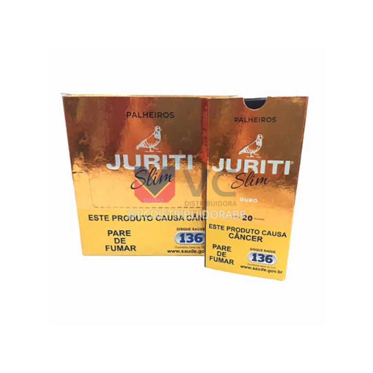 PALHEIRO JURITI SLIM OURO DISPLAY/10 X20