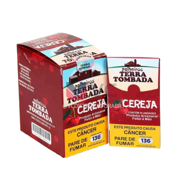 PALHEIRO TERRA TOMBADA CEREJA DISPLAY/10 X10
