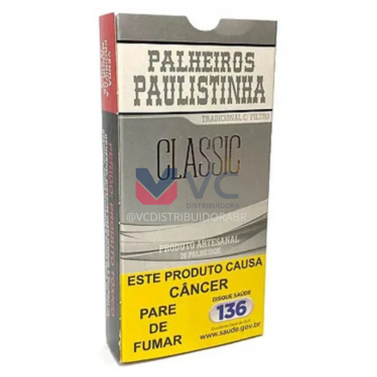 PALHEIRO PAULISTINHA CLASSIC C/FILTRO DISPLAY/10 X20