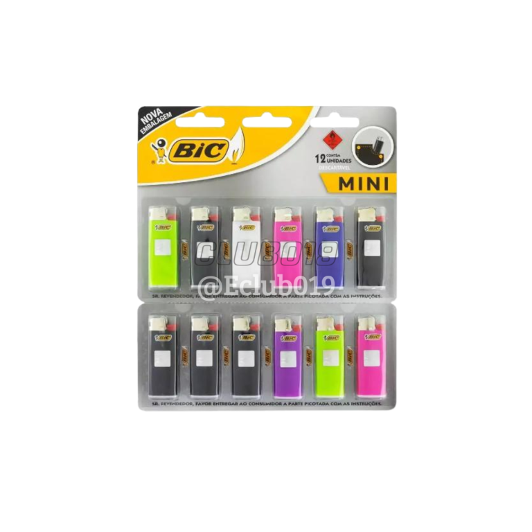 ISQUEIRO BIC MINI C/12