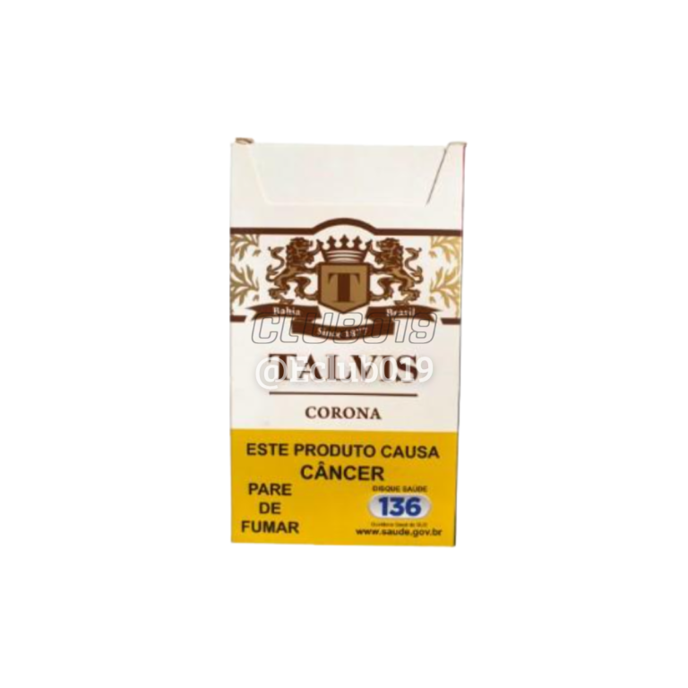 CHARUTO TALVIS CORONA CHOCOLATE PETACA C/5