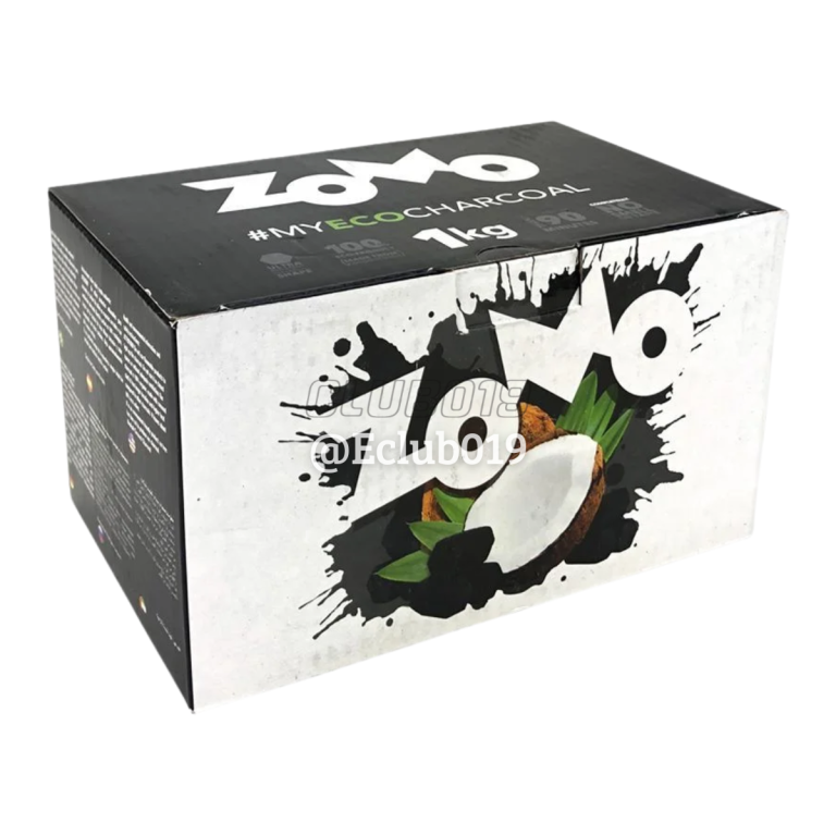 CARVÃO DE COCO ZOMO 1KG
