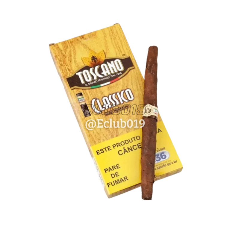 CHARUTO TOSCANO CLASSICO ITALIANO PETACA C/5