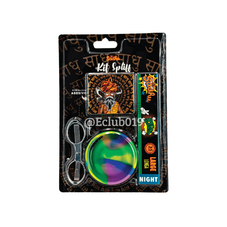 KIT SADHU COMPLETO NIGHT TESOURA + CUIA + SEDA + PITEIRA