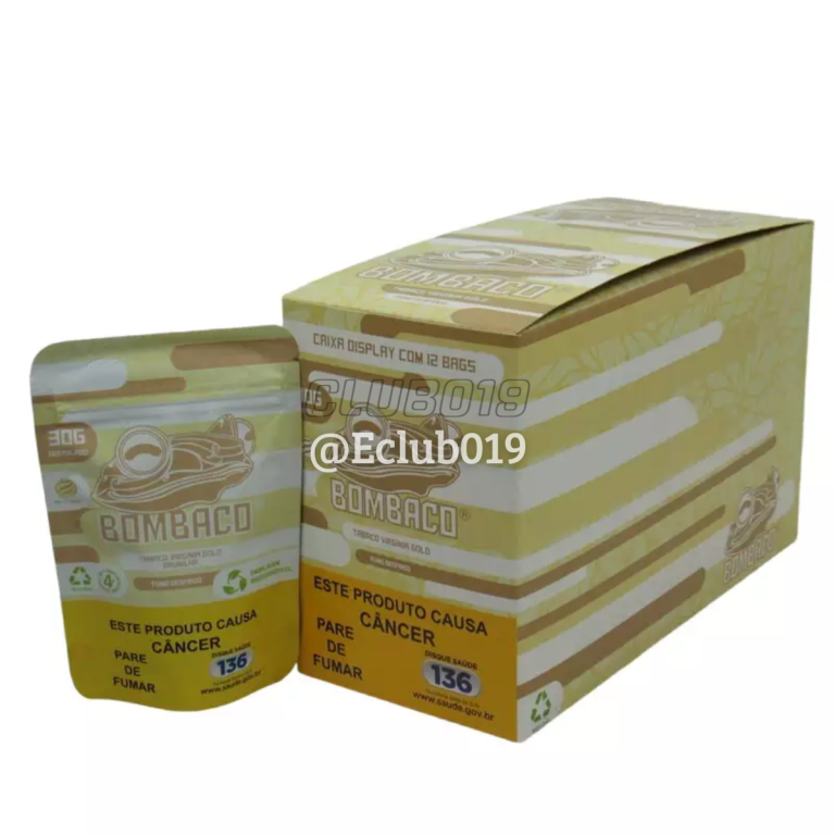TABACO BOMBACO BAUNILHA PCT/12 X30G