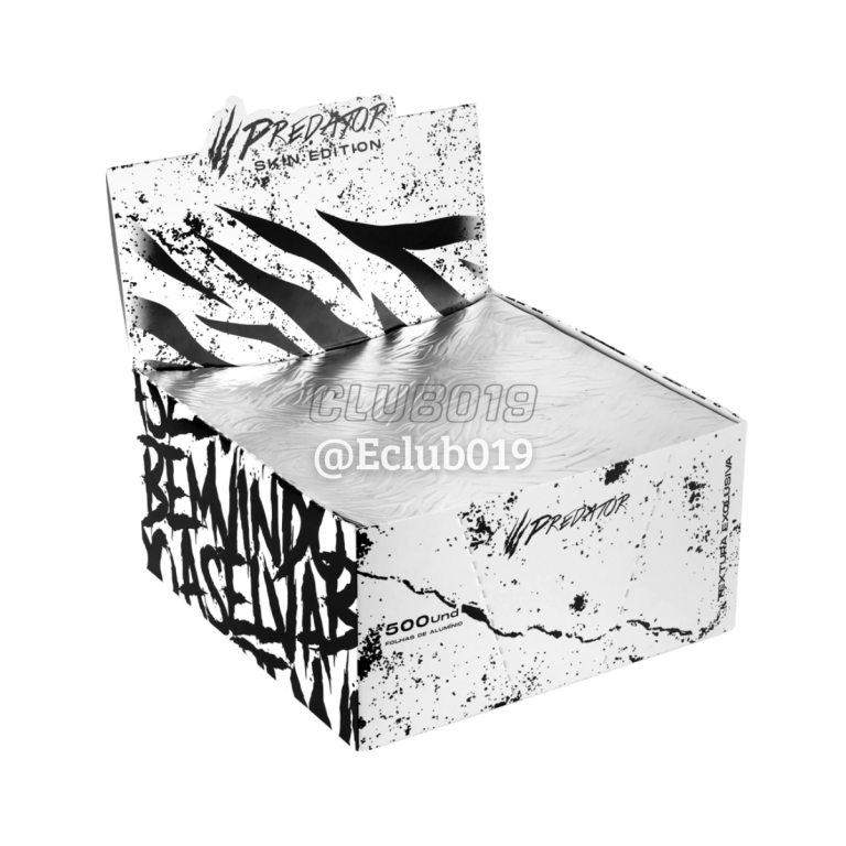 PAPEL ALUMINIO PARA NARGUILE PREDATOR C/500 FOLHAS