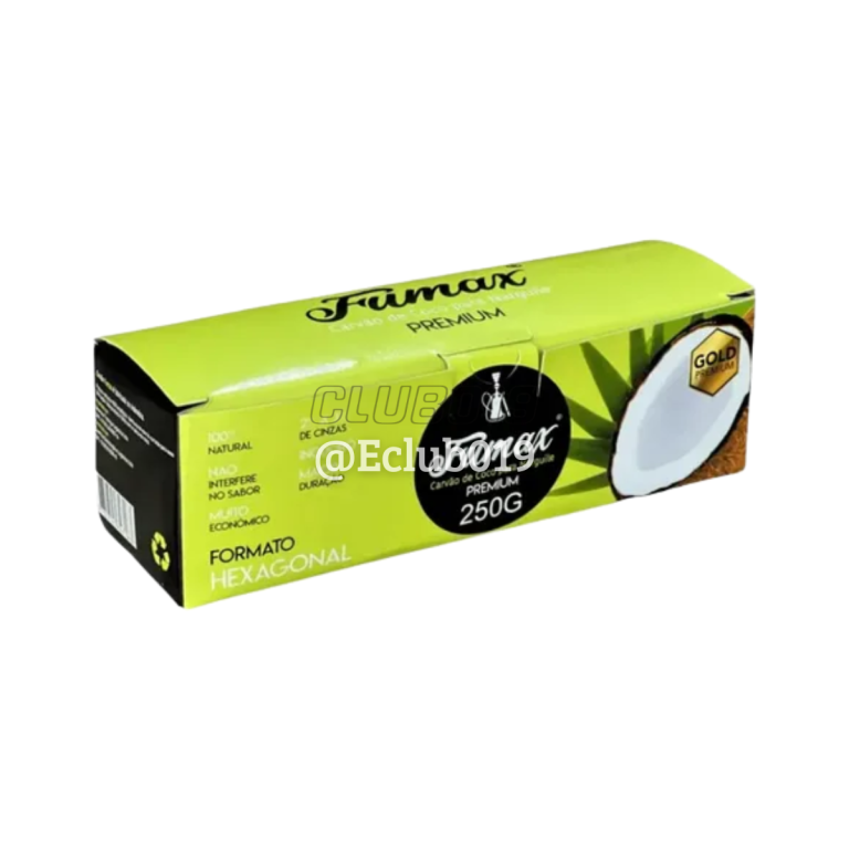 CARVÃO DE COCO FUMAX 250G